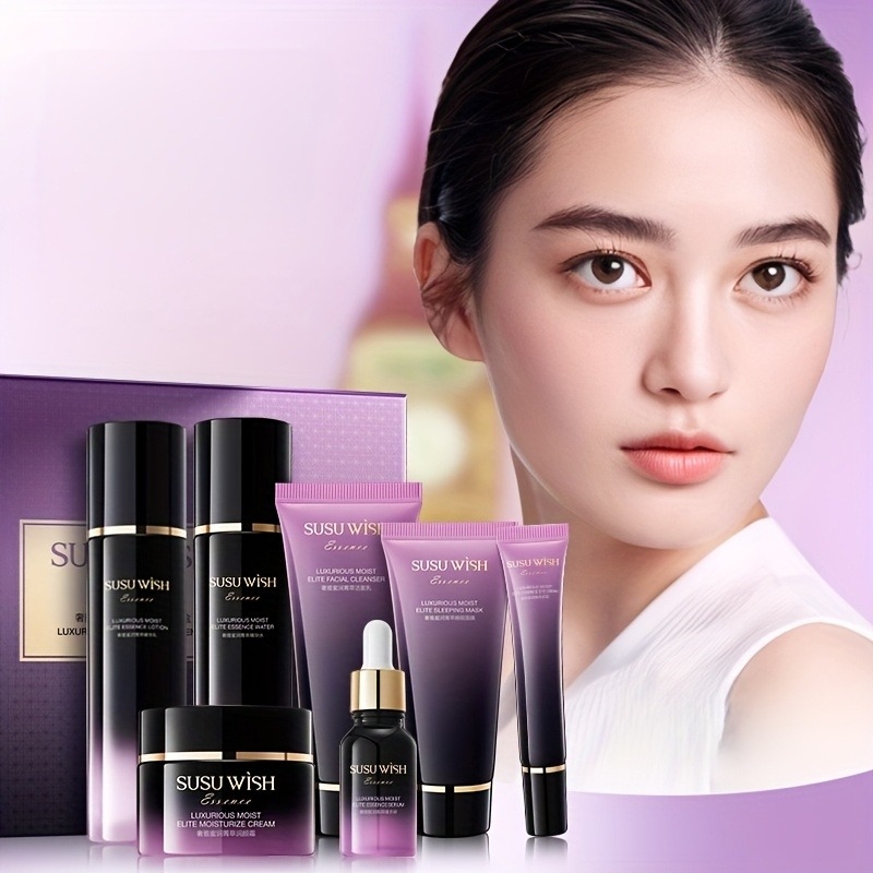 Luxury Skincare Routine - Роскошный и элегантный набор из девяти